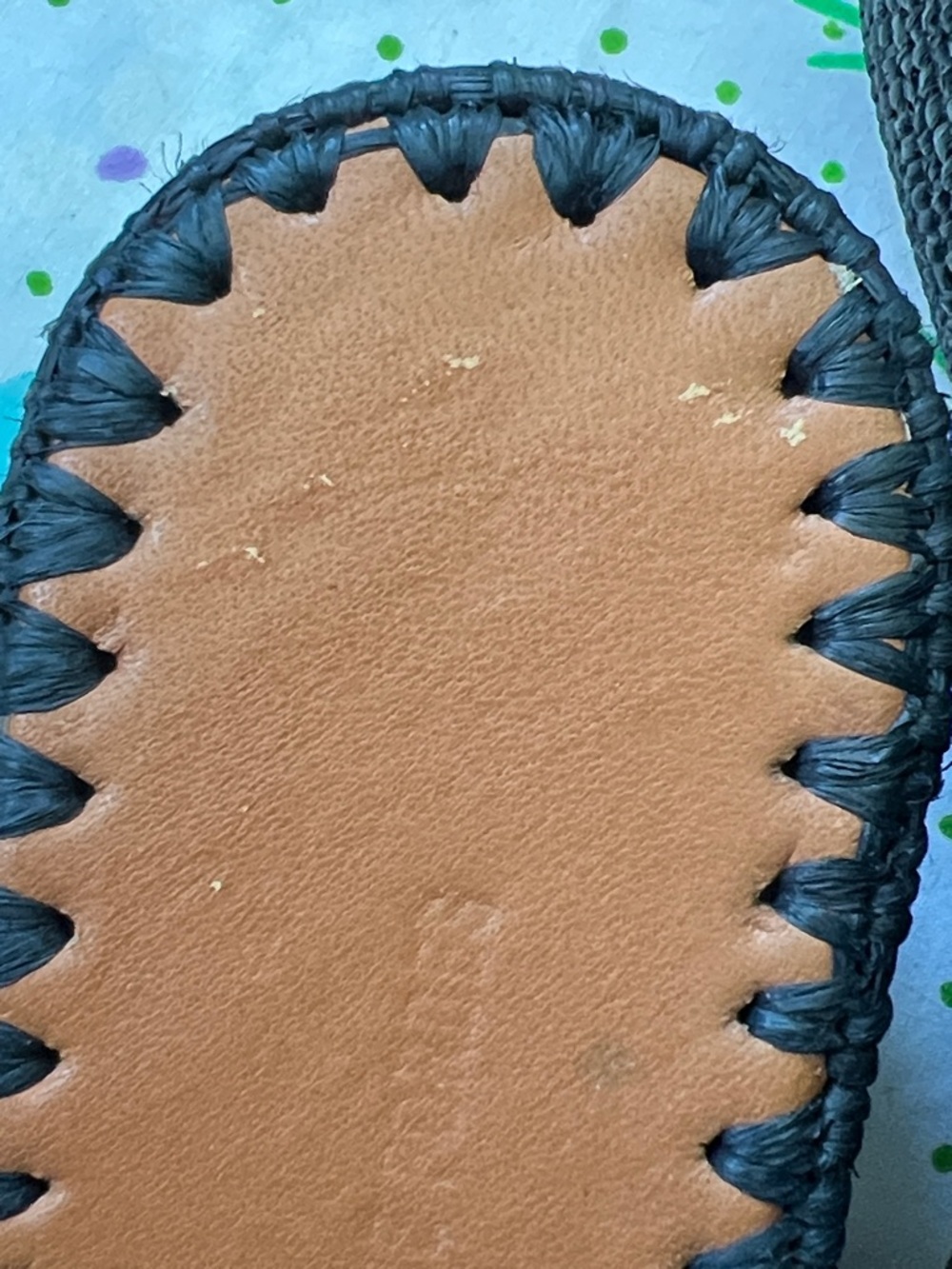 Carrie Forbes Karim Raffia Woven Espadrille Wedges - 38/7 (?) - Picture 4 of 16